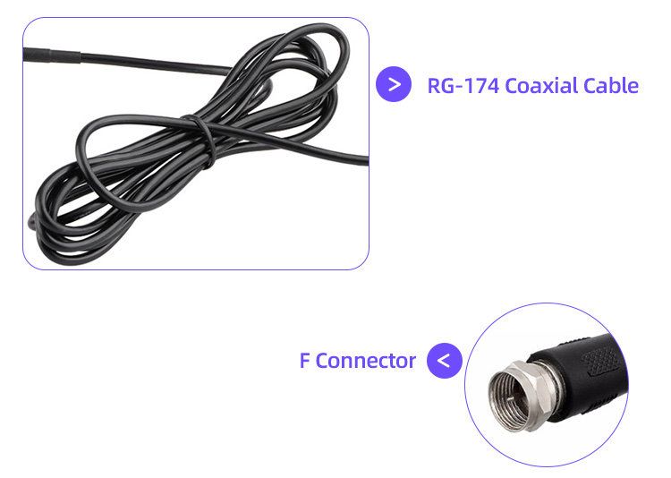 ACTIVE AMPLIFIED DIGITAL DVBT2 HDTV NDOOR ANTENNA