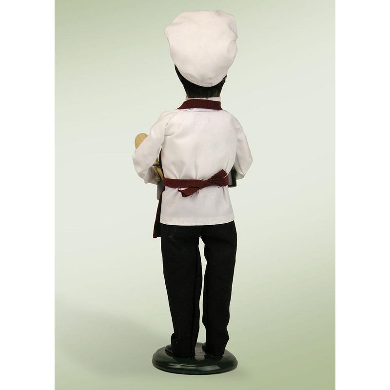 Byers Choice 14" Festive Seasons Kiss the Cook Chef Christmas Figure