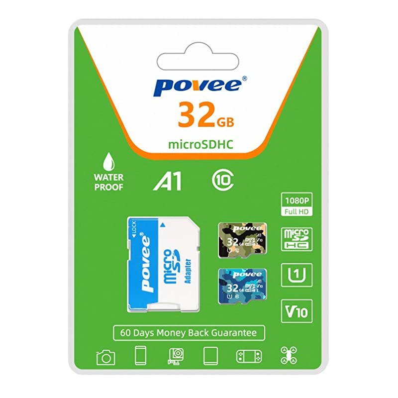 Pack of 3GB Micro SD Card with AdapterGood Value for Nintendo Switch and Gopro U1 A1 Class10 MicroSDHC Card High Speed Up to 100MBs UHSI Memory Card for Android Smartphone Fire HD and Drones