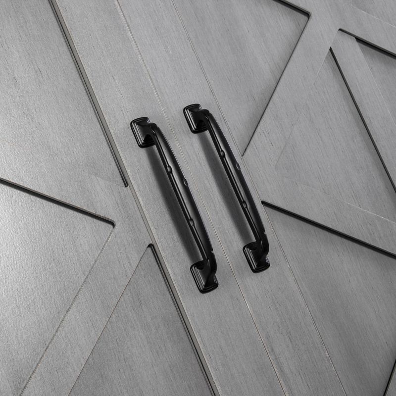 58" TV Stand For TVs up to 65" Gray - Home Essentials