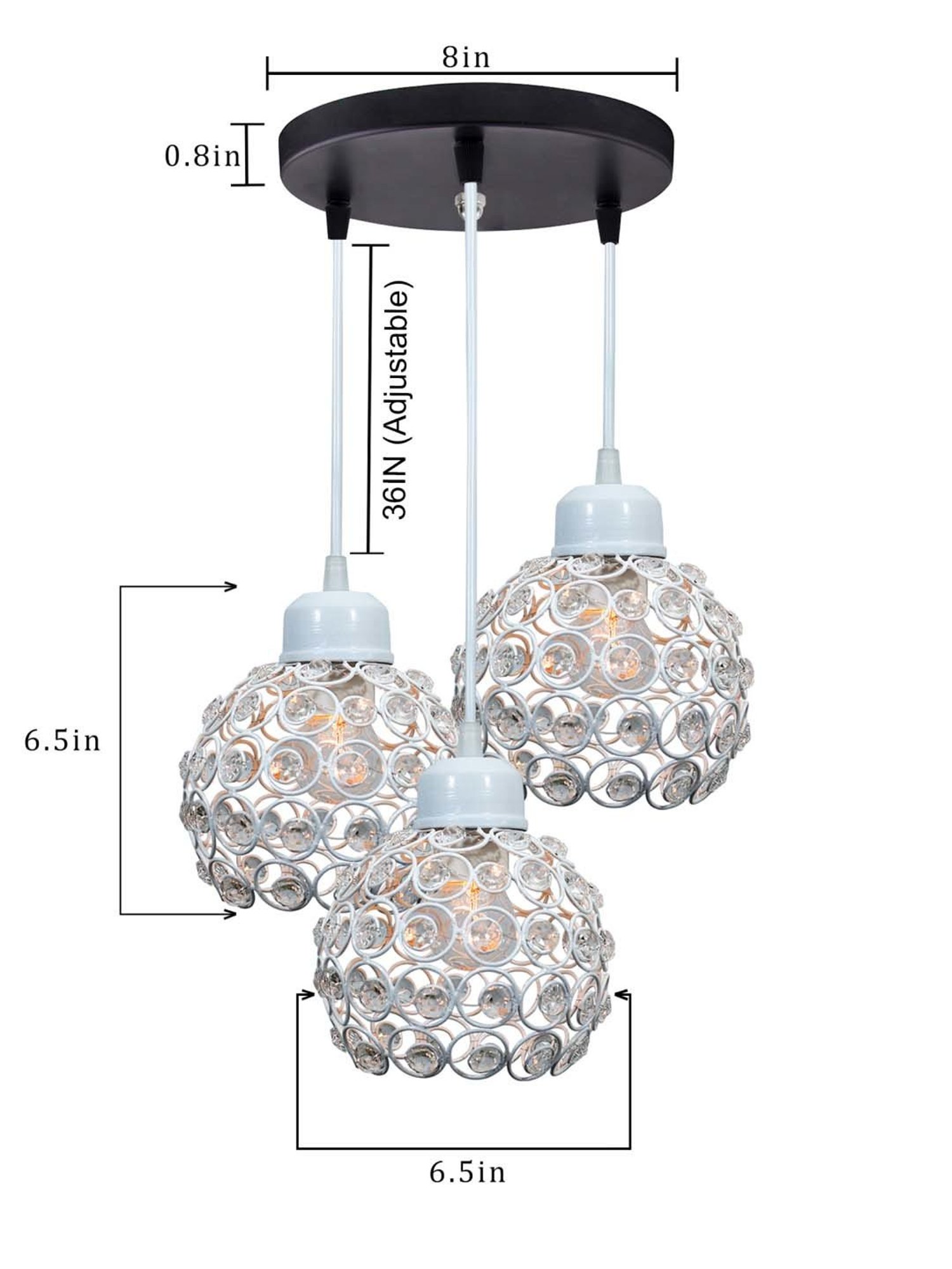 DecorativeRay Golden Chandiler - Set of 1