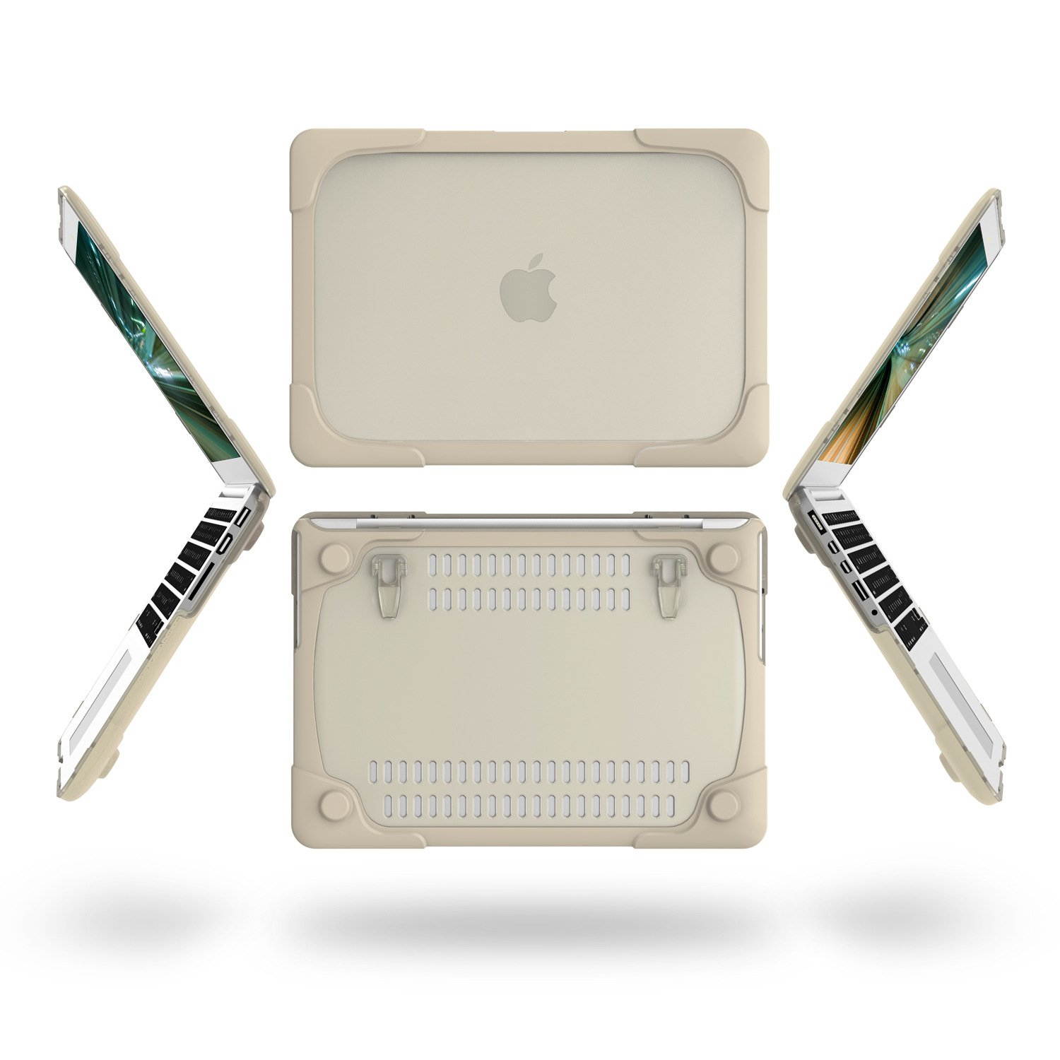 For Macbook Pro 15 Retina Case Werleo Heavy Duty Hard Case Protective Cover for Apple Macbook Pro 15.4" with Retina Display Compatible with A1398 2012-2015 Release