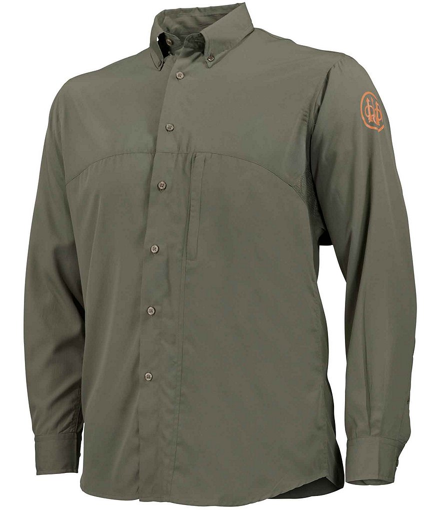 Beretta Buzzi Shooting Long-Sleeve Woven Shirt