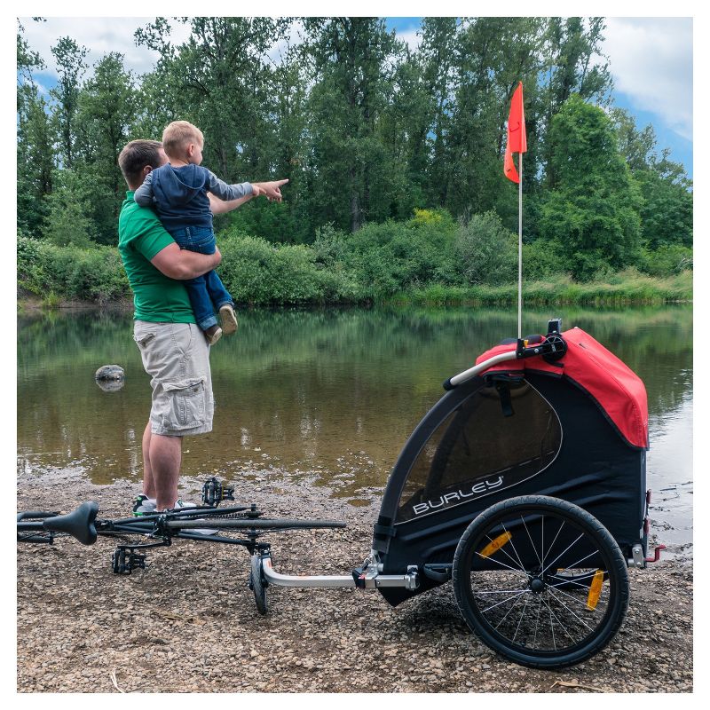 Tow Tuff TTF-2762ACBR Heavy Duty 2-in-1 Aluminum Automotive Cargo Luggage Carrier with Bike Hitch Rack