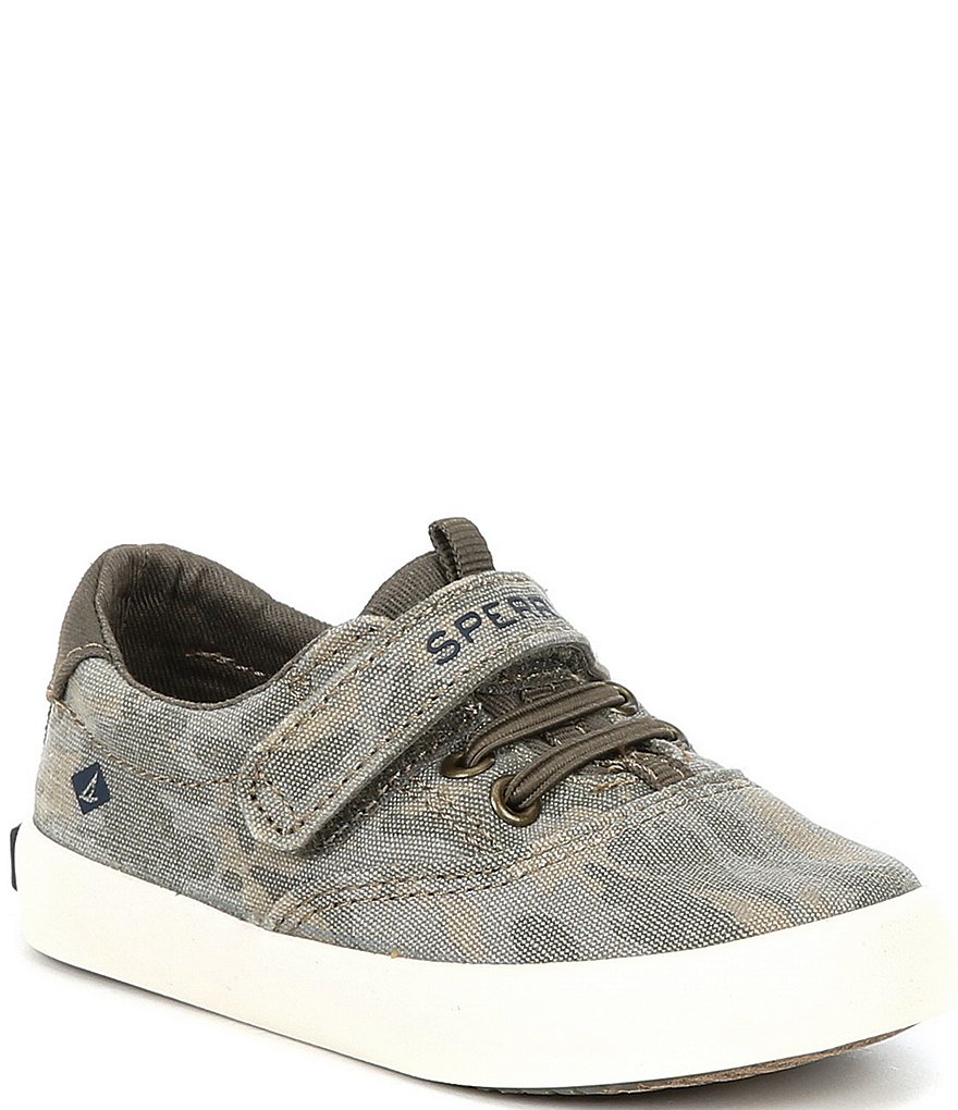 Sperry Boy's Spinnaker Jr Camo Print Washable Sneakers (Toddler)