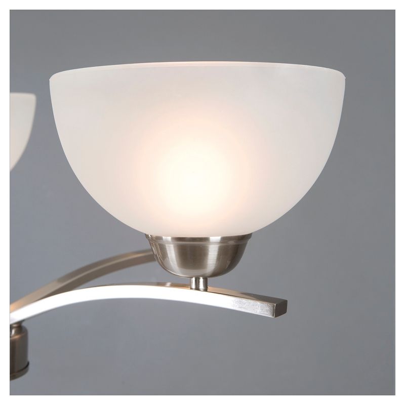 Yosemite 5-Light Chandelier - Satin Steel