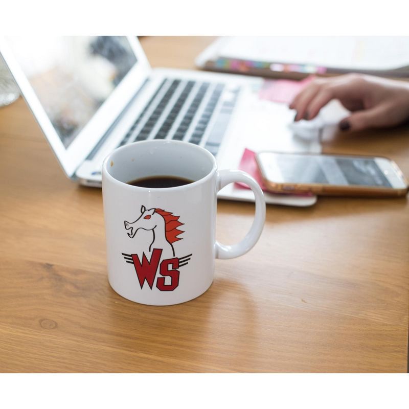 Surreal Entertainment Bill & Ted Wyld Stallyns Logo Ceramic Mug Exclusive | Holds 11 Ounces