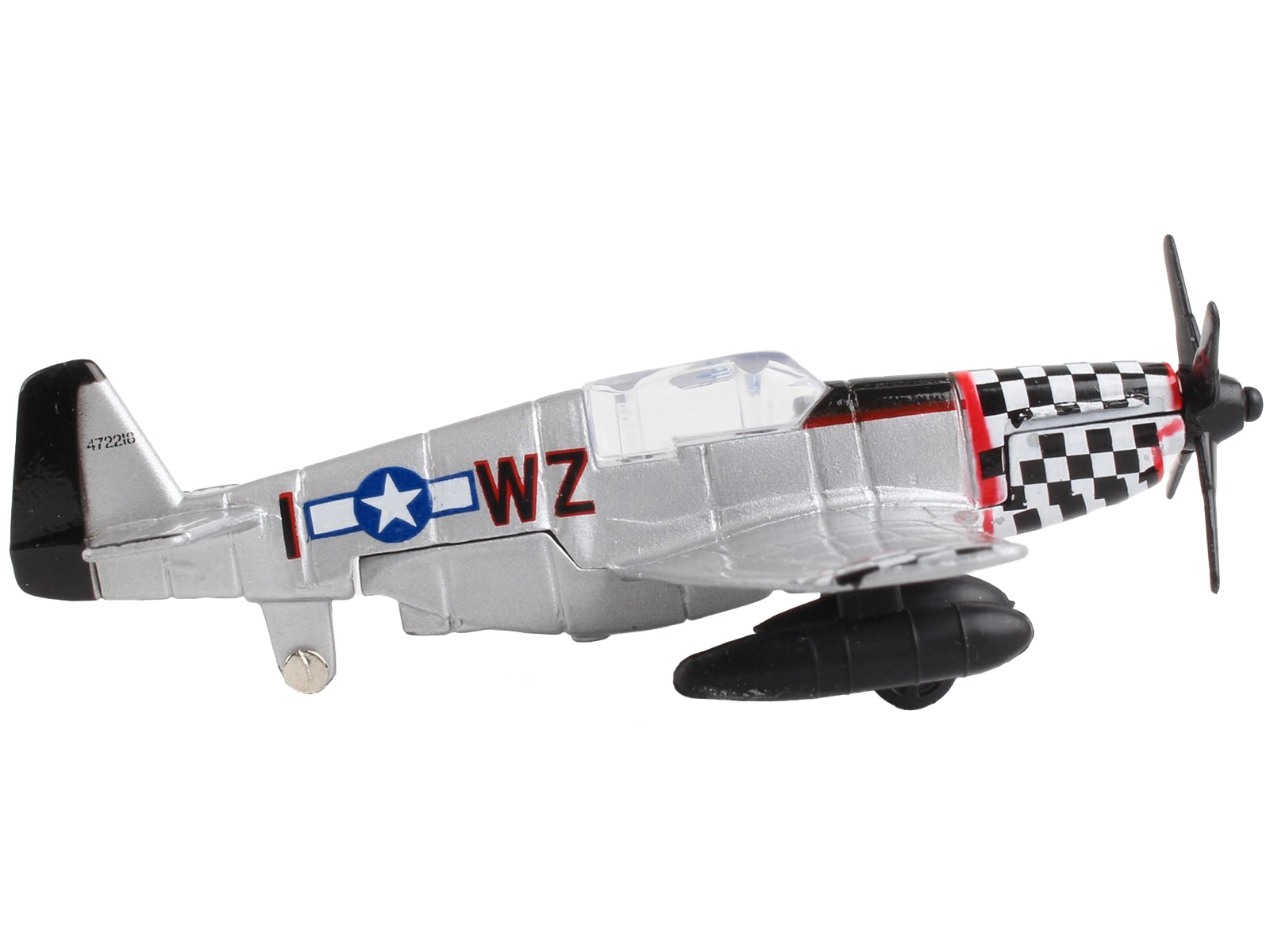 North American P-51D Mustang Fighter Aircraft "Lt. Col. McComas 118th Tactical Reconnaissance Squadron 23rd Fighter Group China" (1945) United States Army Air Force "Air Power Series" 1/48 Diecast Model by Hobby Master