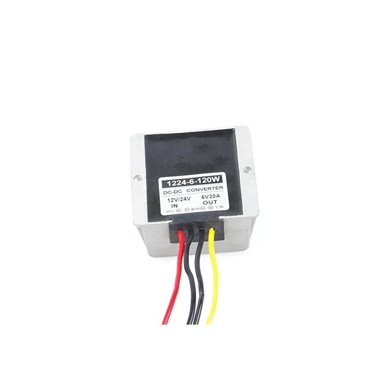 DCDC 9V 12V 24V 36V 840V to 6V 20A 120W Buck Power Converter Step Down Power Supply Waterproof6V 20A 120W