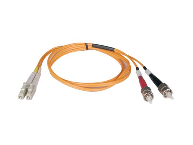 Fiber Optic Cable LC-LC 9/125 Duplex Single-Mode Fiber Cable Yellow 5 meters