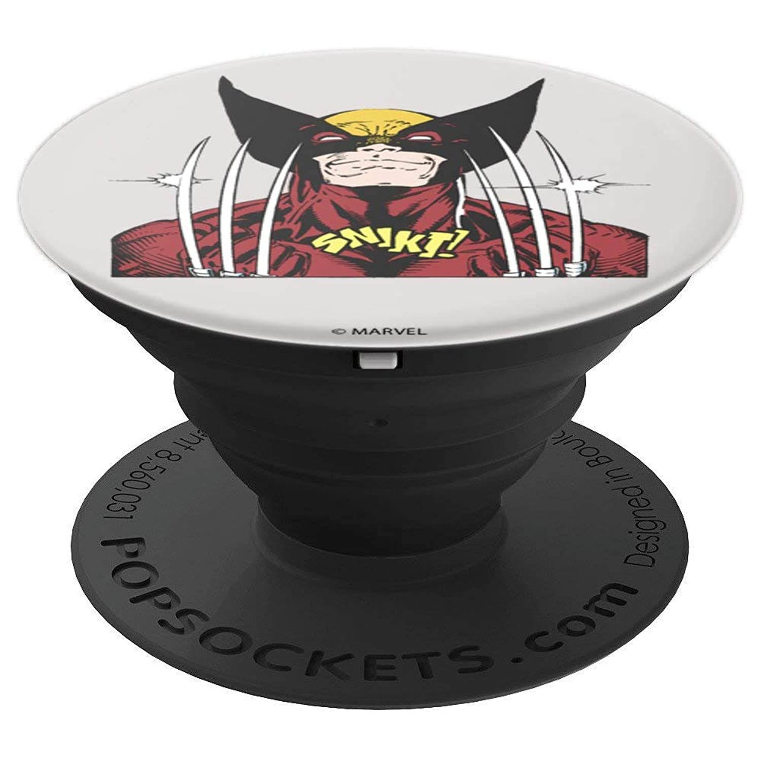 Marvel X-Men Wolverine Classic Comic Snikt Vintage PopSockets Grip and Stand for Phones and Tablets