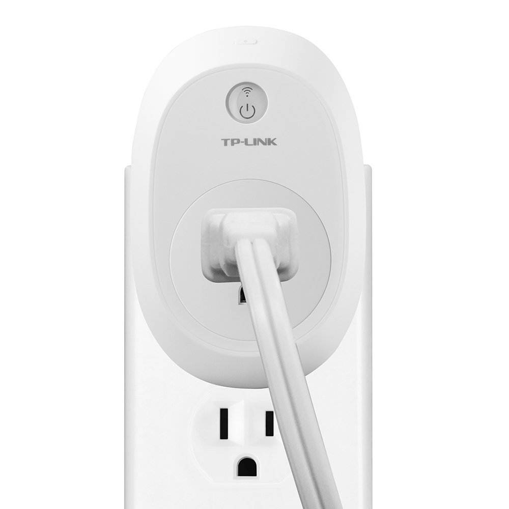 TP-Link Smart Plug w/ Energy Monitoring, No Hub Required, Wi-Fi, Works with Alexa, Control your Devices from Anywhere (HS110)