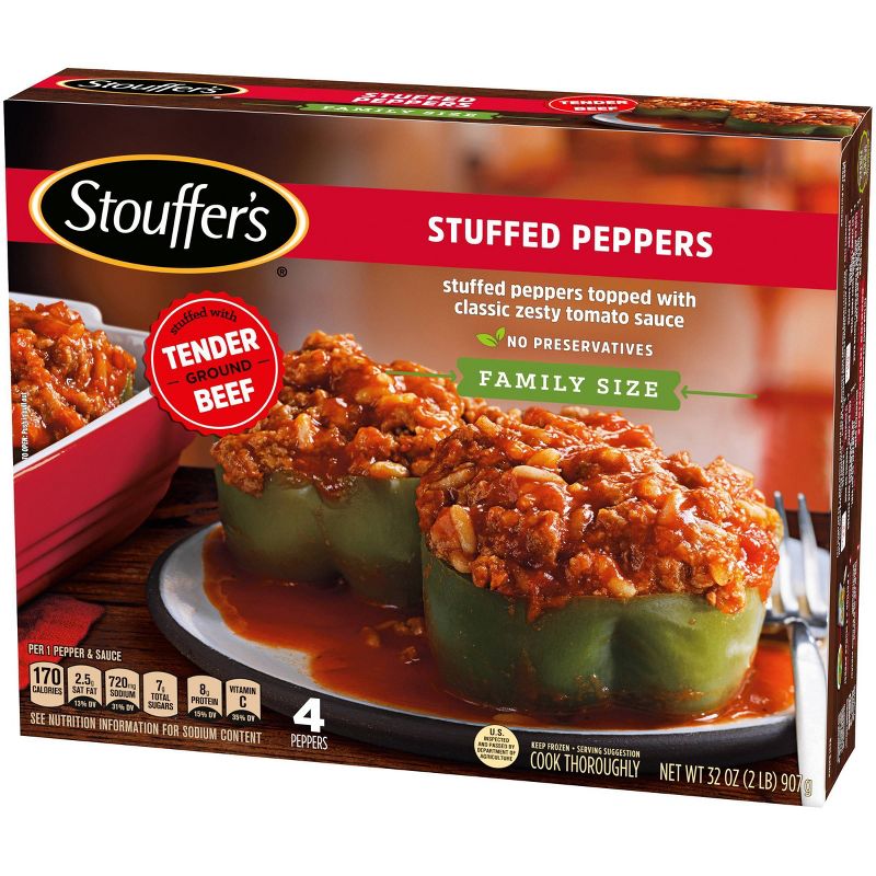 Stouffer's Family Size Stuffed Frozen Peppers - 32oz