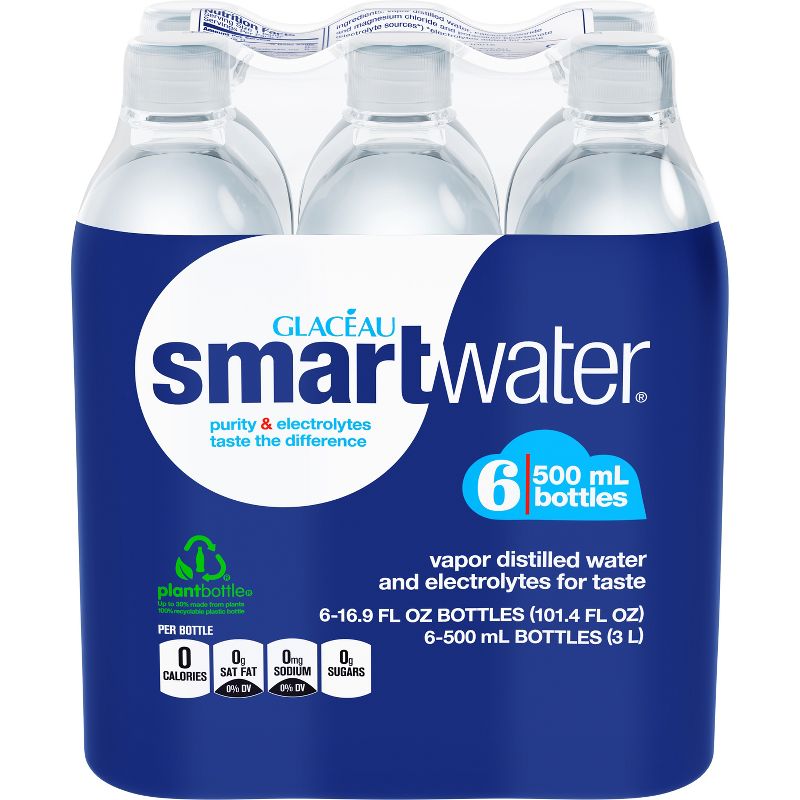 Smartwater - 101.4fl oz/6pk