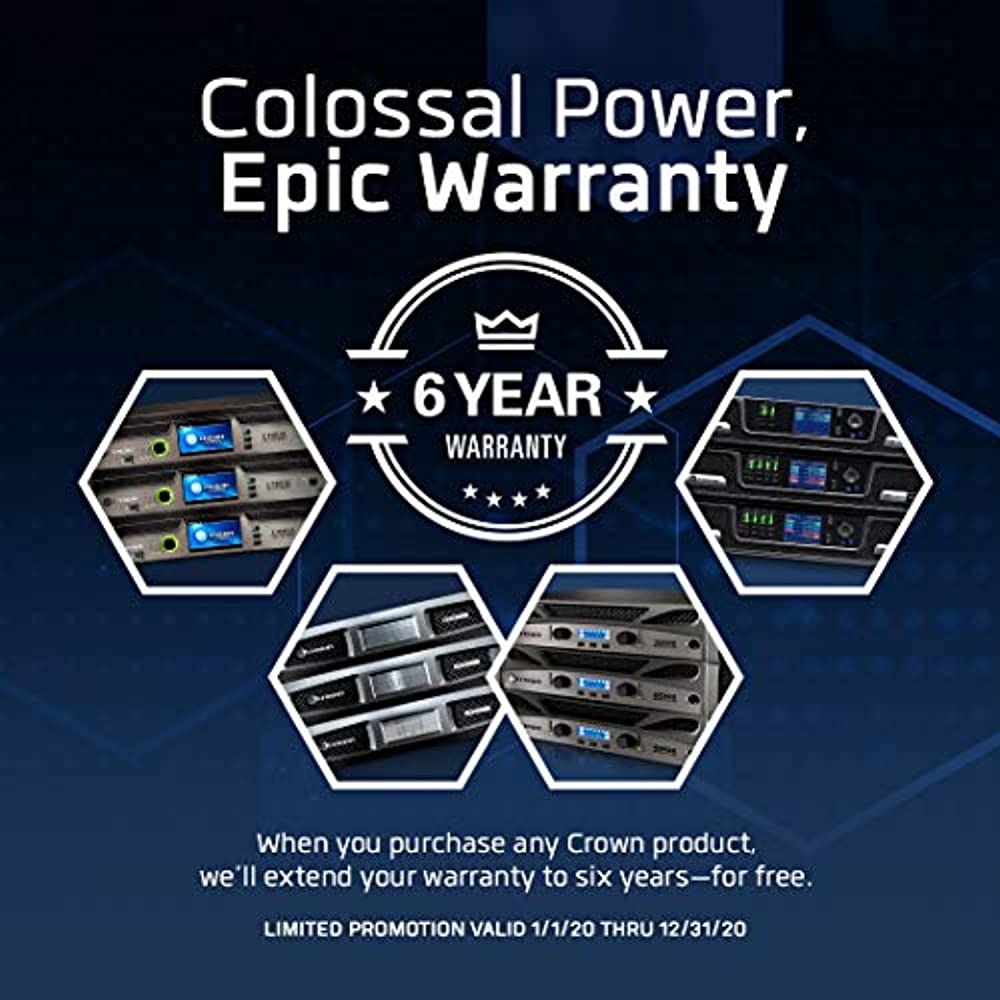 Crown XLS 2002 Power Amplifier