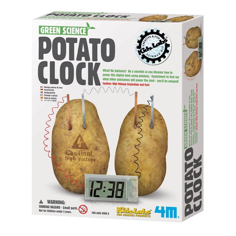 Toysmith 4M Green Science Digital Potato Clock