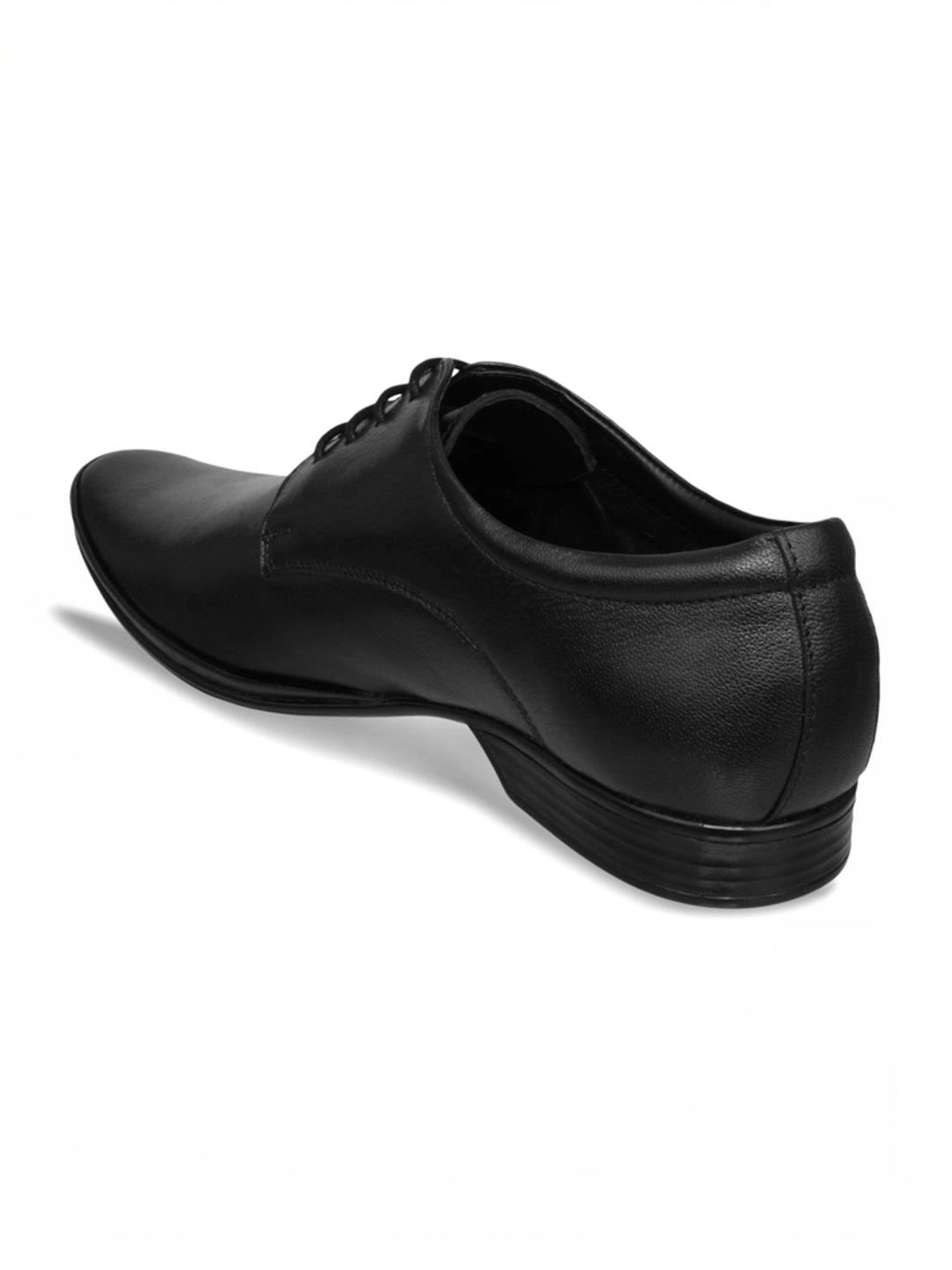 ID Men's Black Derby Shoes