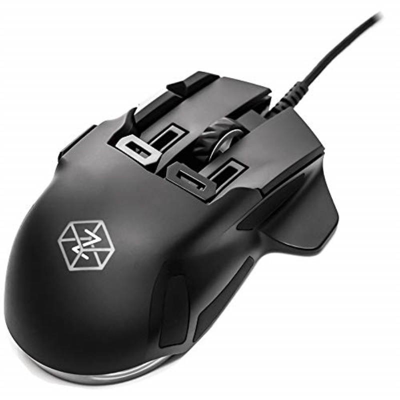 Swiftpoint Z Gaming Mouse, Voted Gaming Innovation of The Year. Tilt, Pivot, Click Softer/Harder to Experience unprecedented intuitive Control in MMO, FPS, RPG, MOBA, or Flying/Driving Games