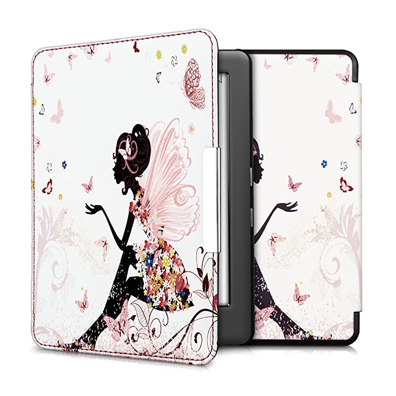 Case Compatible with Kobo Glo HD/Touch 2.0 - Case e-Reader Cover - Cosmic Nature Blue/Grey/Black