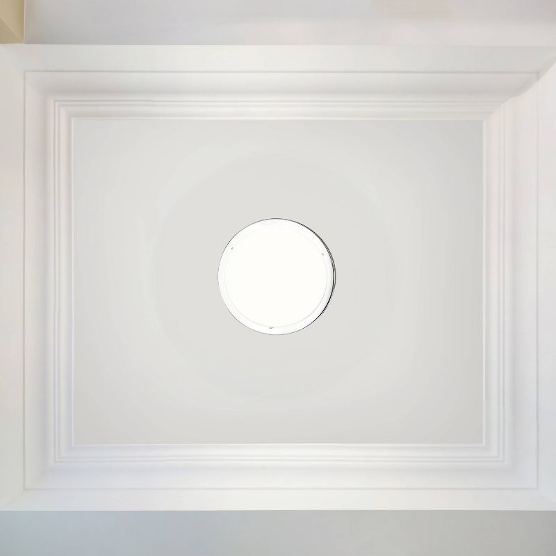 Planet Ceiling Light 11.5" Diameter Matte Nickel - Eglo