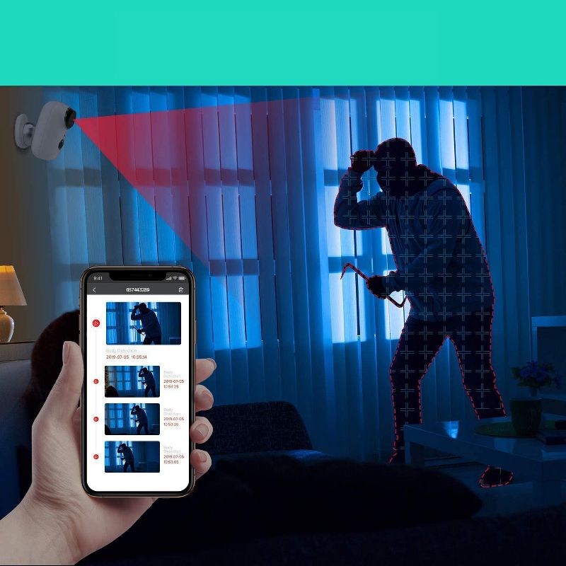 HeimVision HMD2 Wireless Rechargeable Battery-Powered Security Camera