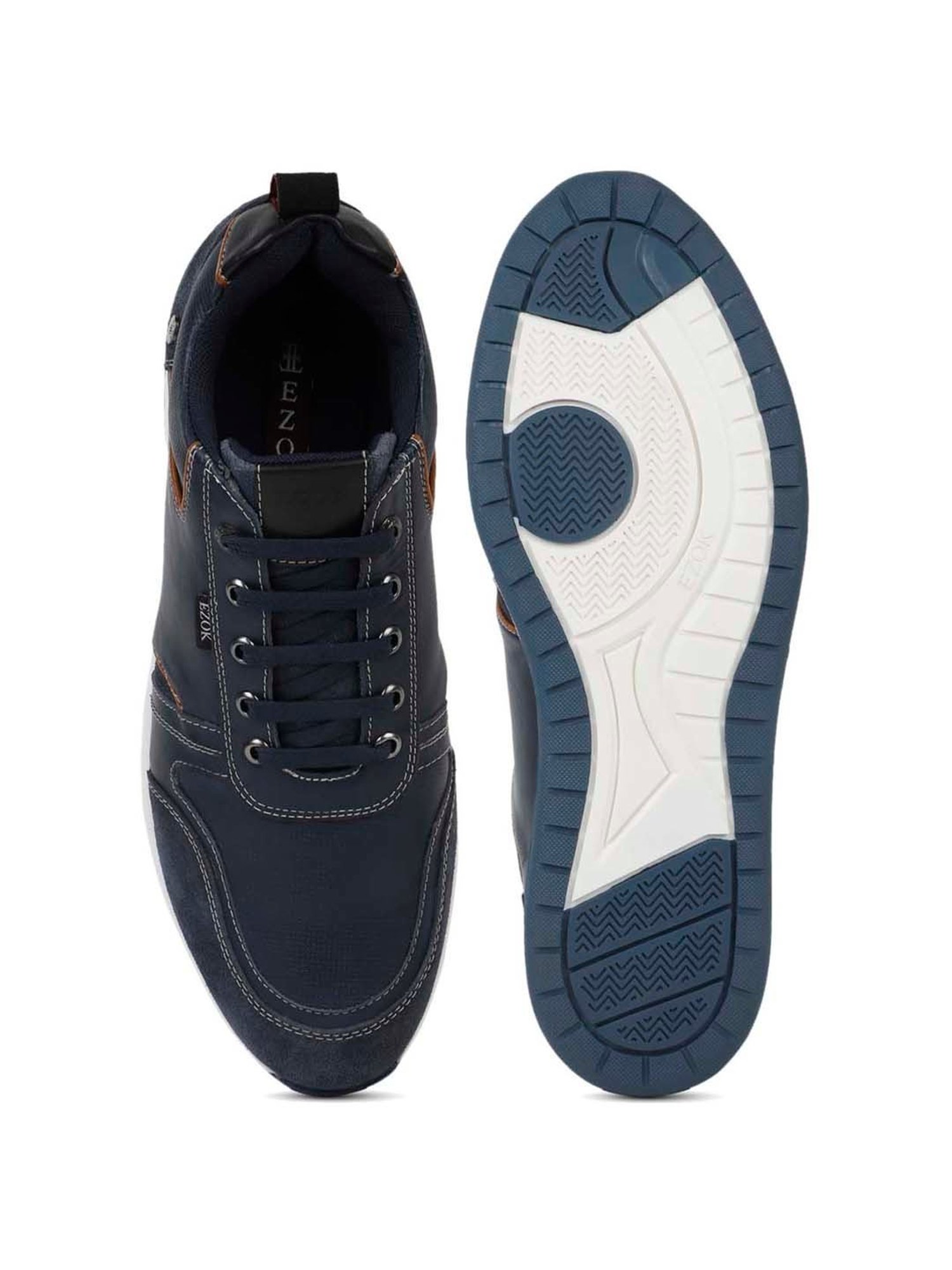 EZOK Men's Blue Casual Sneakers