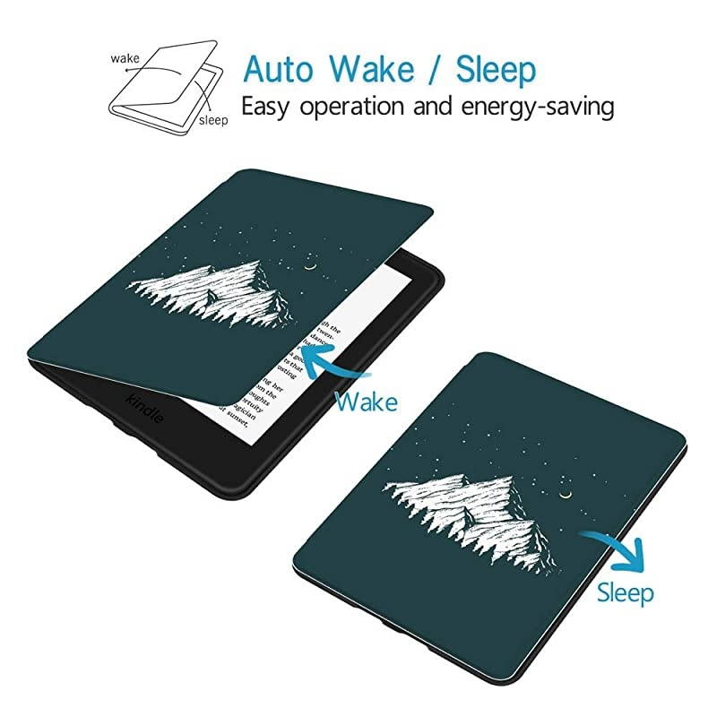 Painting Case for All-new Kindle (10th Gen - 2019 release only&mdash;will not fit Kindle Paperwhite or Kindle Oasis), Mountain