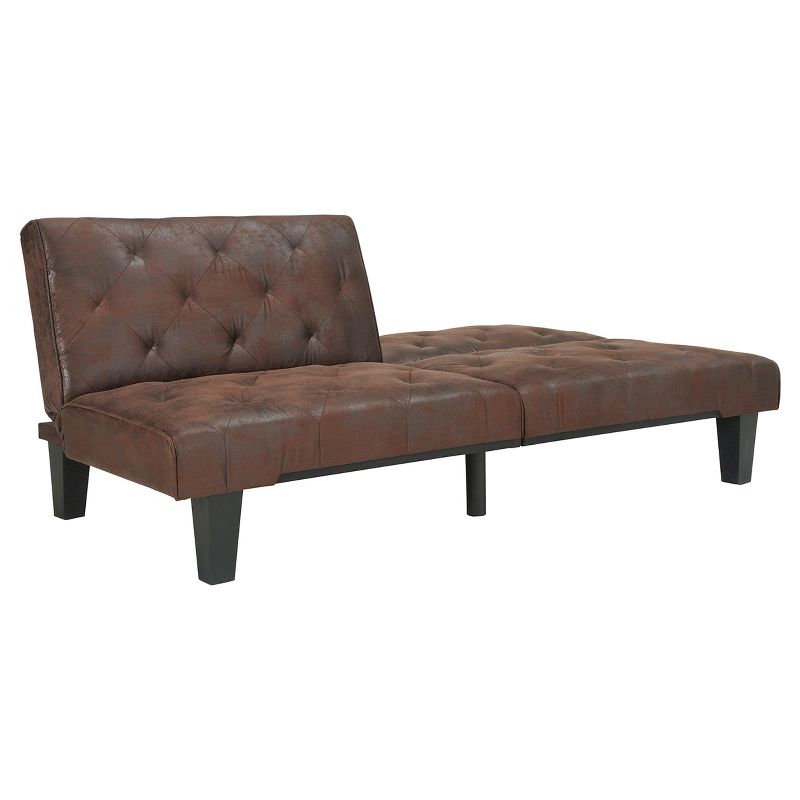 Venti Vintage Futon Brown - Dorel Home Products