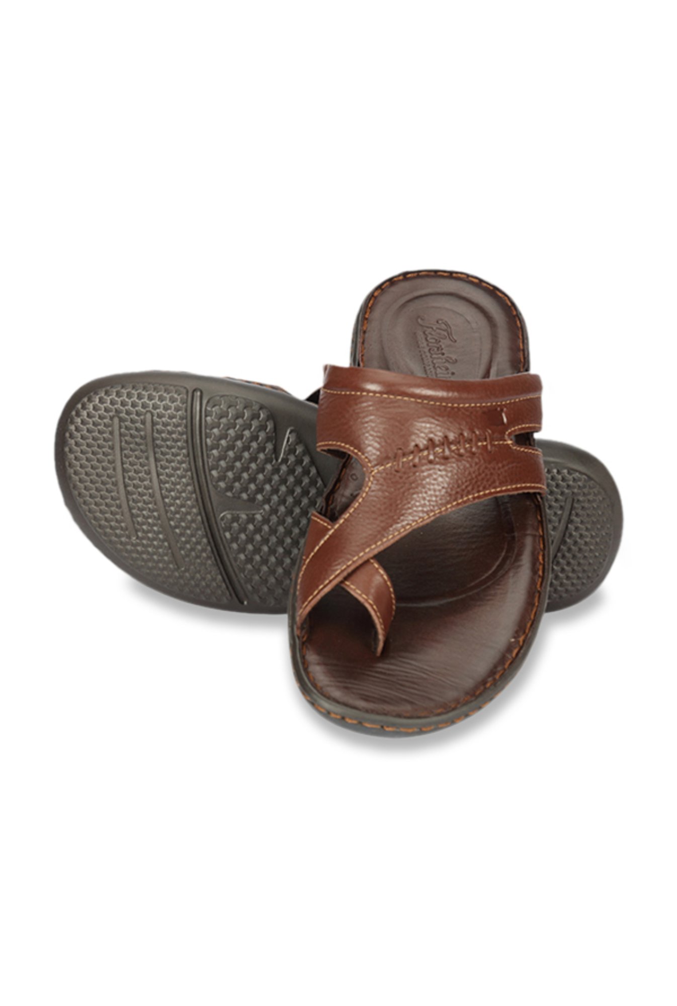 Florsheim Lewis Tan Cross Strap Sandals