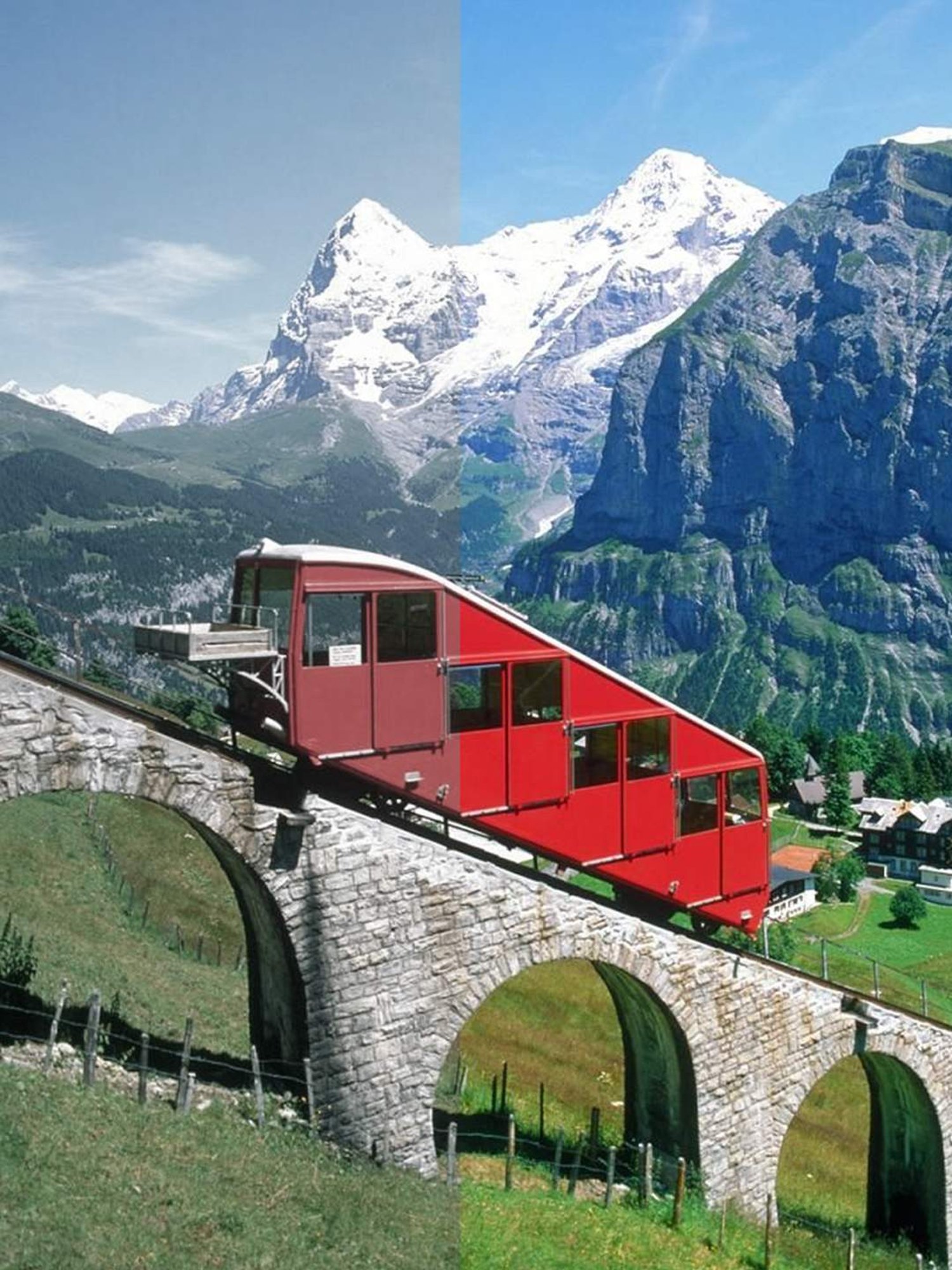 Image IMS733C7SG Transparent Square Sunglasses