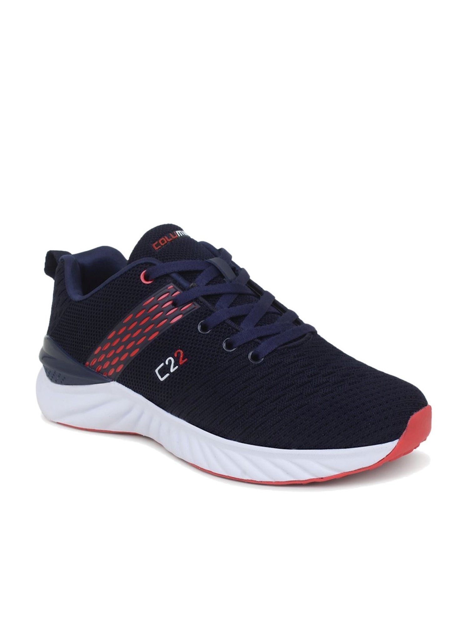 Columbus Men's Navy Running Shoes