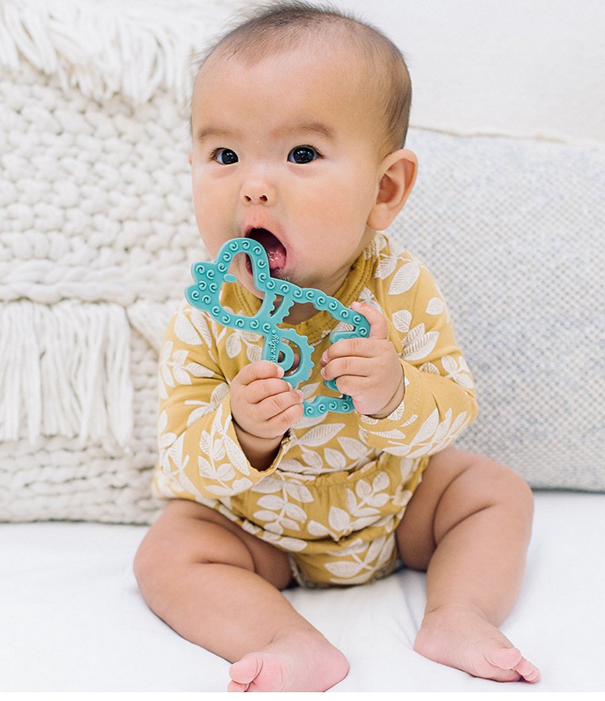 Itzy Ritzy Chew Crew Silicone Baby Teether - Llama