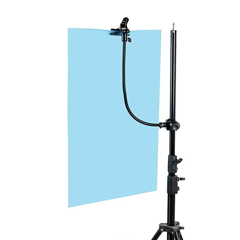 Studio Light Stand Background Holder U+CType Heavy Duty Clamp Clip with Flexible Long Arms Gooseneck Camera Studio Accessories Reflector Camera Studio Set