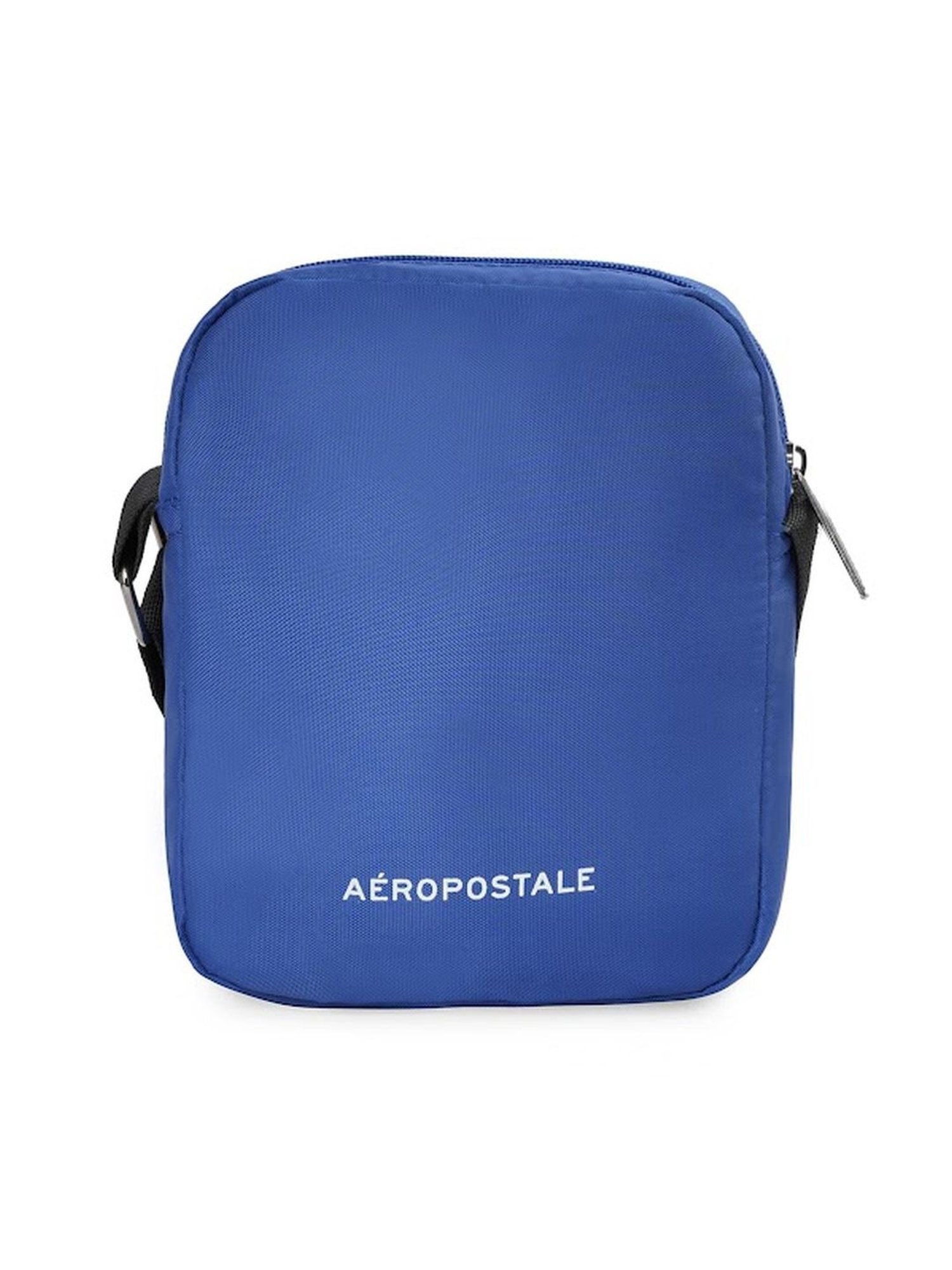 Aeropostale Eren Black Polyester Printed Cross Body Bag