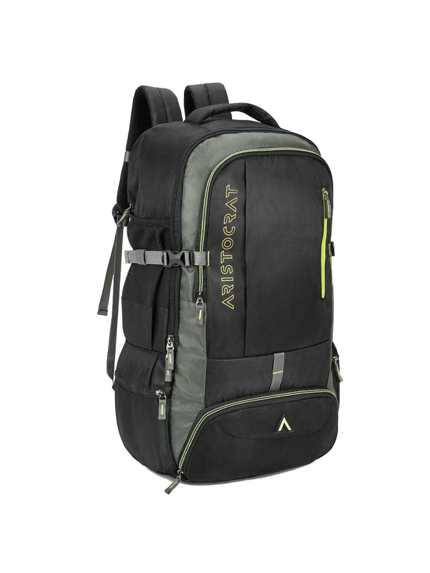 Aristocrat 45 Ltrs Black Medium Rucksack Backpack