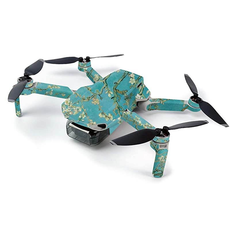 Skin for DJI Mavic Mini Portable Drone Quadcopter Almond Blossom | Protective Durable and Unique Vinyl Decal wrap Cover | Easy to Apply Remove and Change Styles | Made in The USA