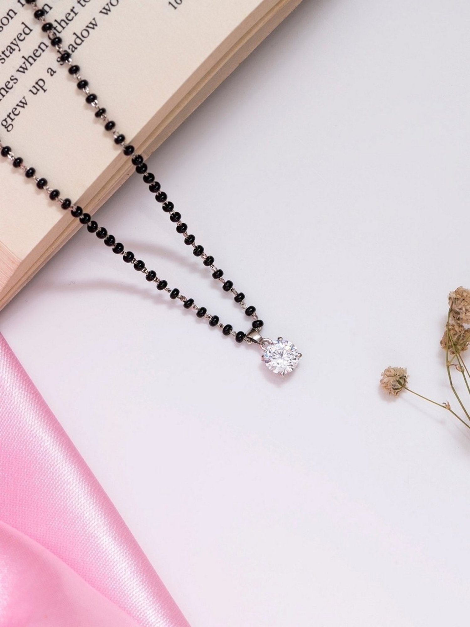 Clara 92.5 Sterling Silver Mangalsutra