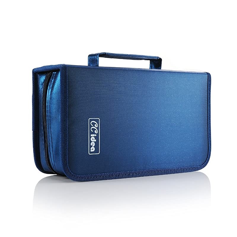 128 Capacity CDDVD Case Holder Storage Binder by  Blue Specials