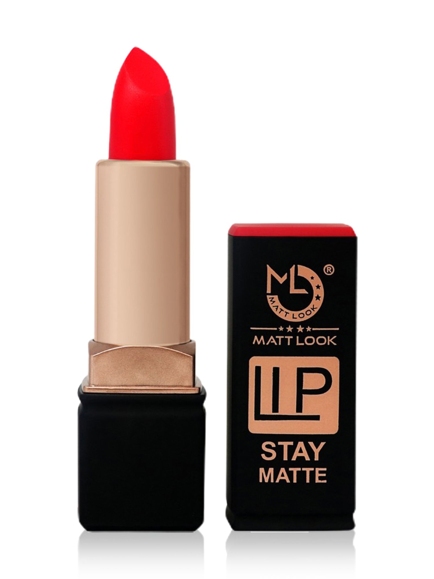 Matt Look Lip Stay Matte Lipstick 01 Hot Red - 3.5 gm