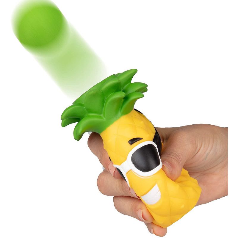 Hog Wild Pineapple Popper Toy, Shoots Foam Balls!