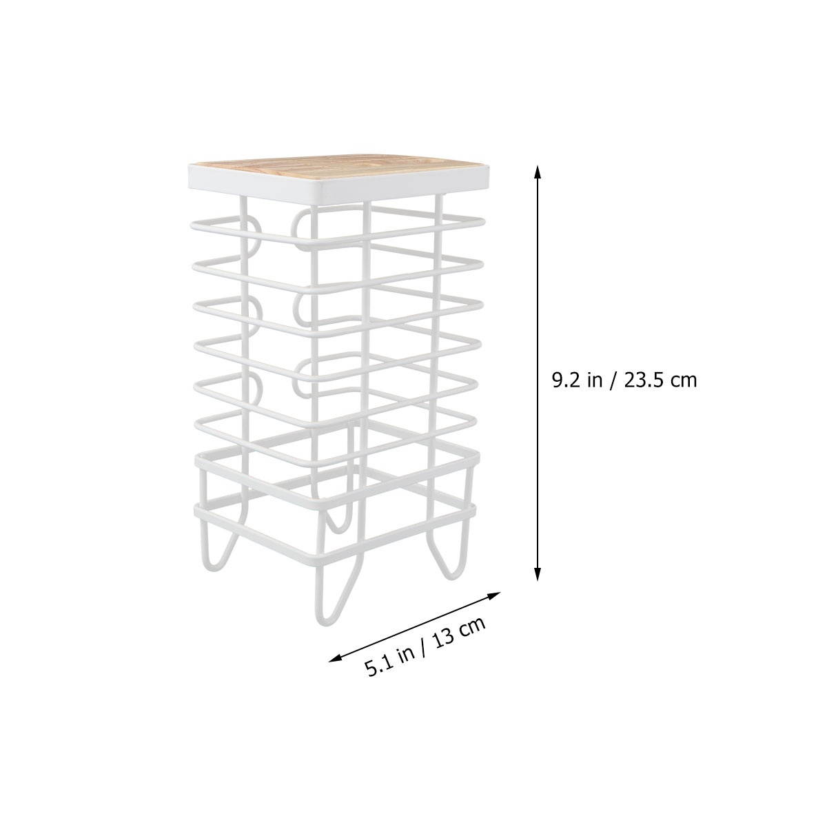 1Pc Iron Cutting Tool Rack Multifunctional Cutlery Organizer Kitchen Shelf