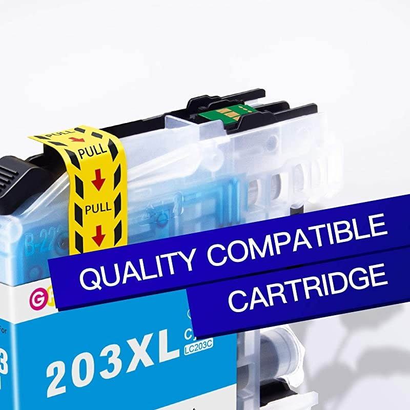 Compatible Ink Cartridge Replacement for Brother LC203 LC203XL to use with MFCJ480DW MFCJ880DW MFCJ460DW MFCJ680DW MFCJ885DW J4420DW J485DW 4 Black2 Cyan2 Magenta2 Yellow 10Pack