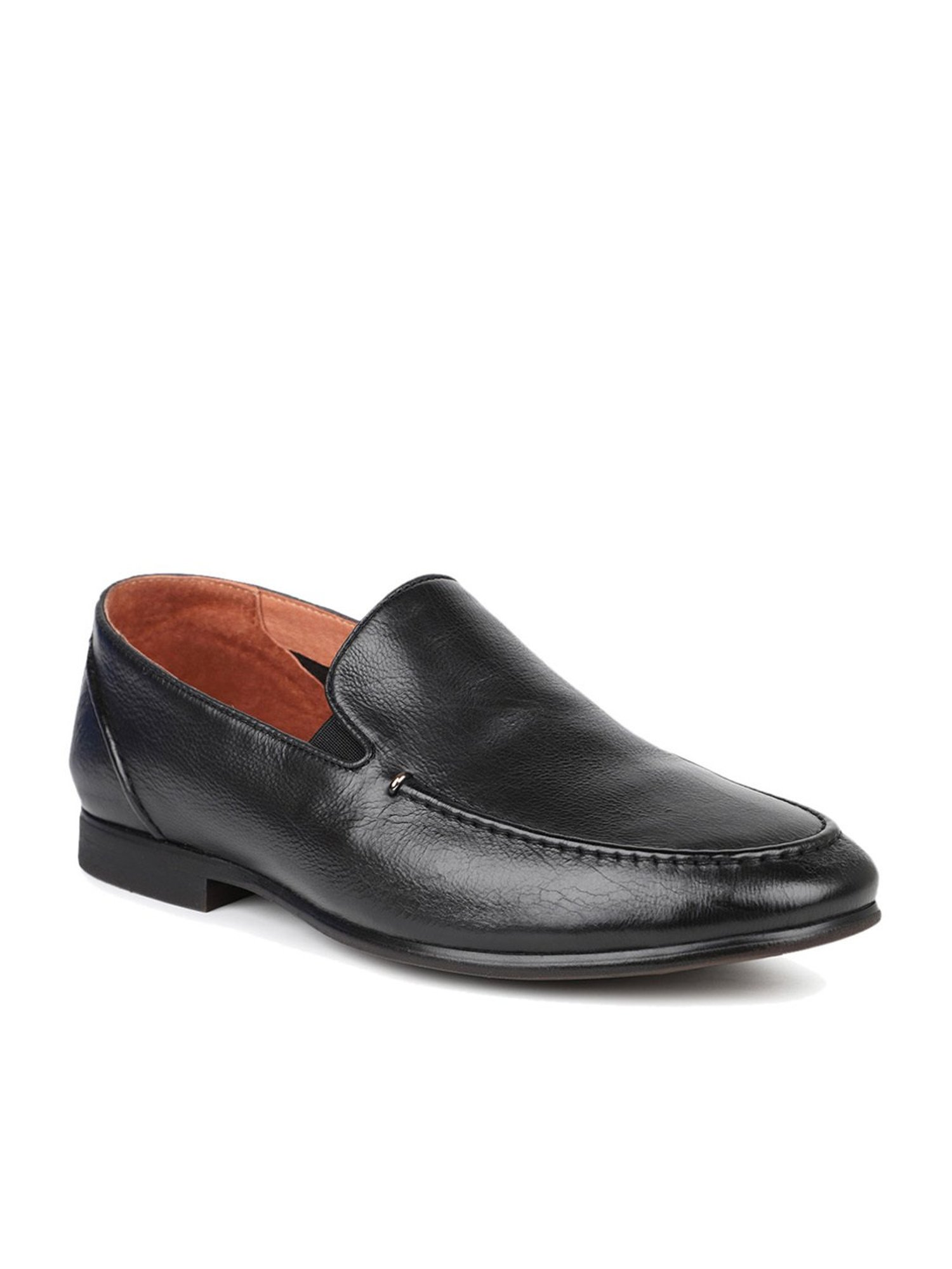 Atesber by Inc.5 Men's Black Formal Loafers