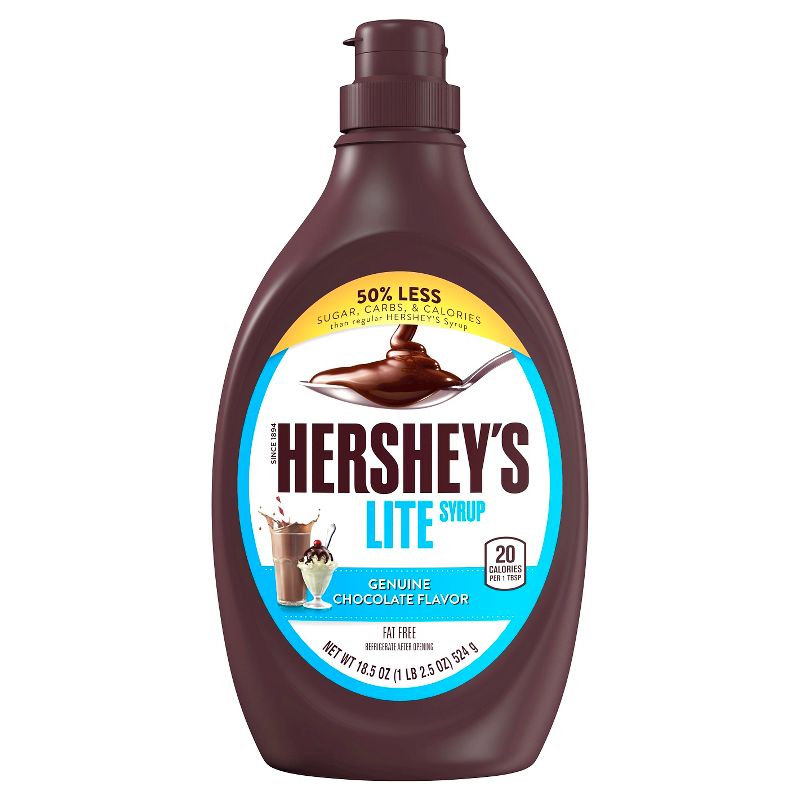 Hershey's Lite Chocolate Syrup - 18.5oz