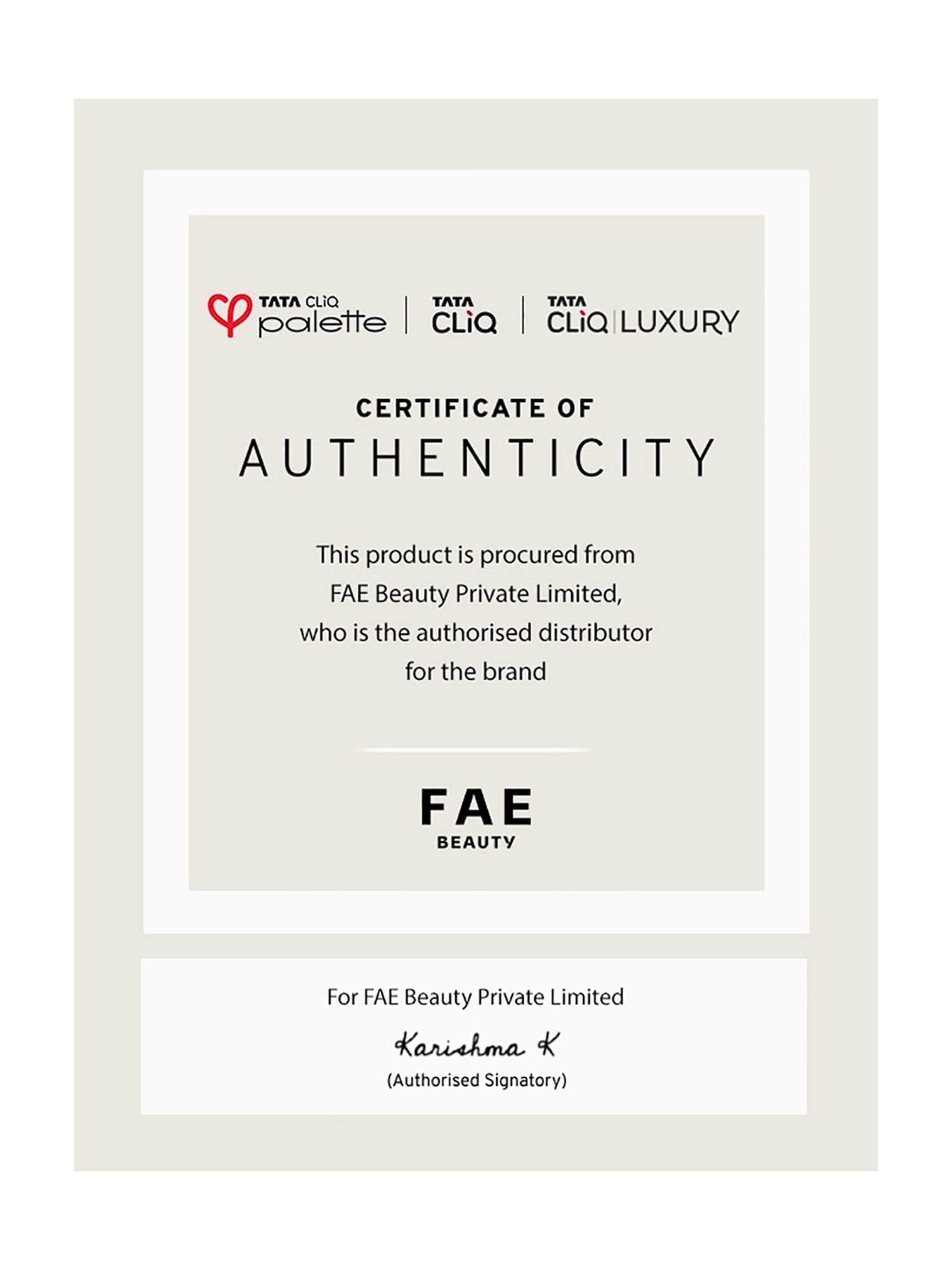 FAE Beauty Peachy Pink Modern Matte Lipstick 3.5 gm