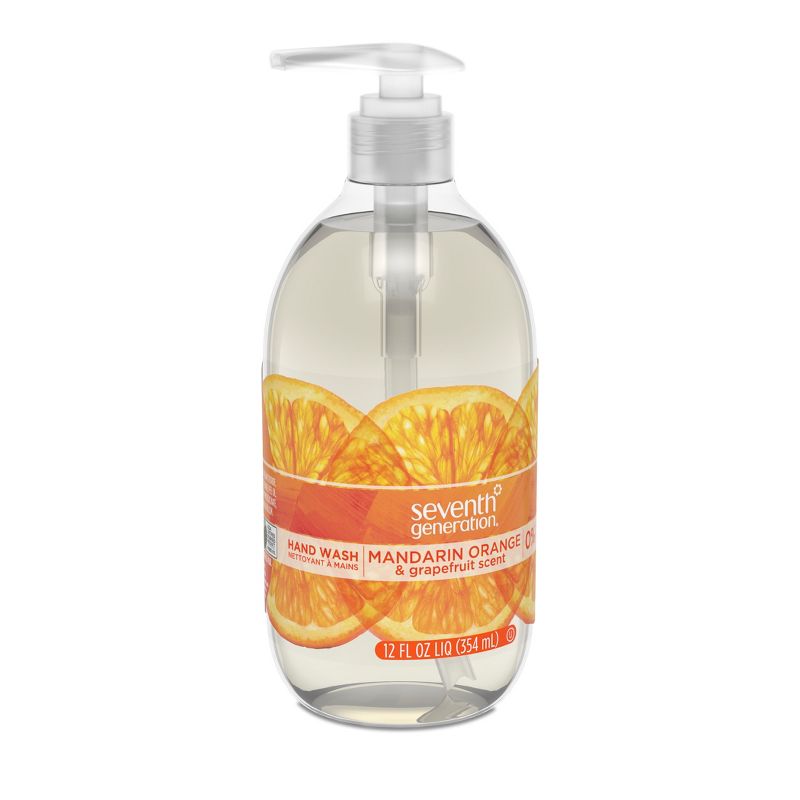 Seventh Generation Mandarin Orange & Grapefruit Liquid Hand Soap - 12 fl oz