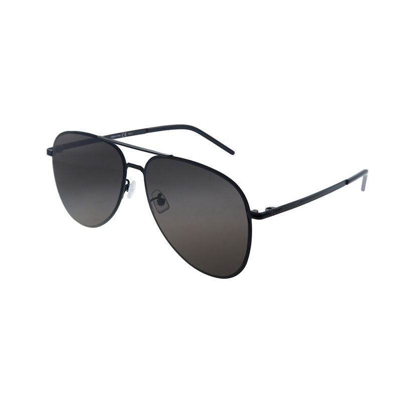 Saint Laurent SL Classic 11 Slim 002 Unisex Aviator Sunglasses Black 60mm