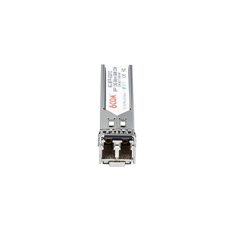 SFP Transceiver, 1000Base-SX LC Multi-Mode 850nm Module, up to 550 Meters, for Juniper SFP-1GE-SX/JX-SFP-1GE-SX/QFX-SFP-1GE-SX