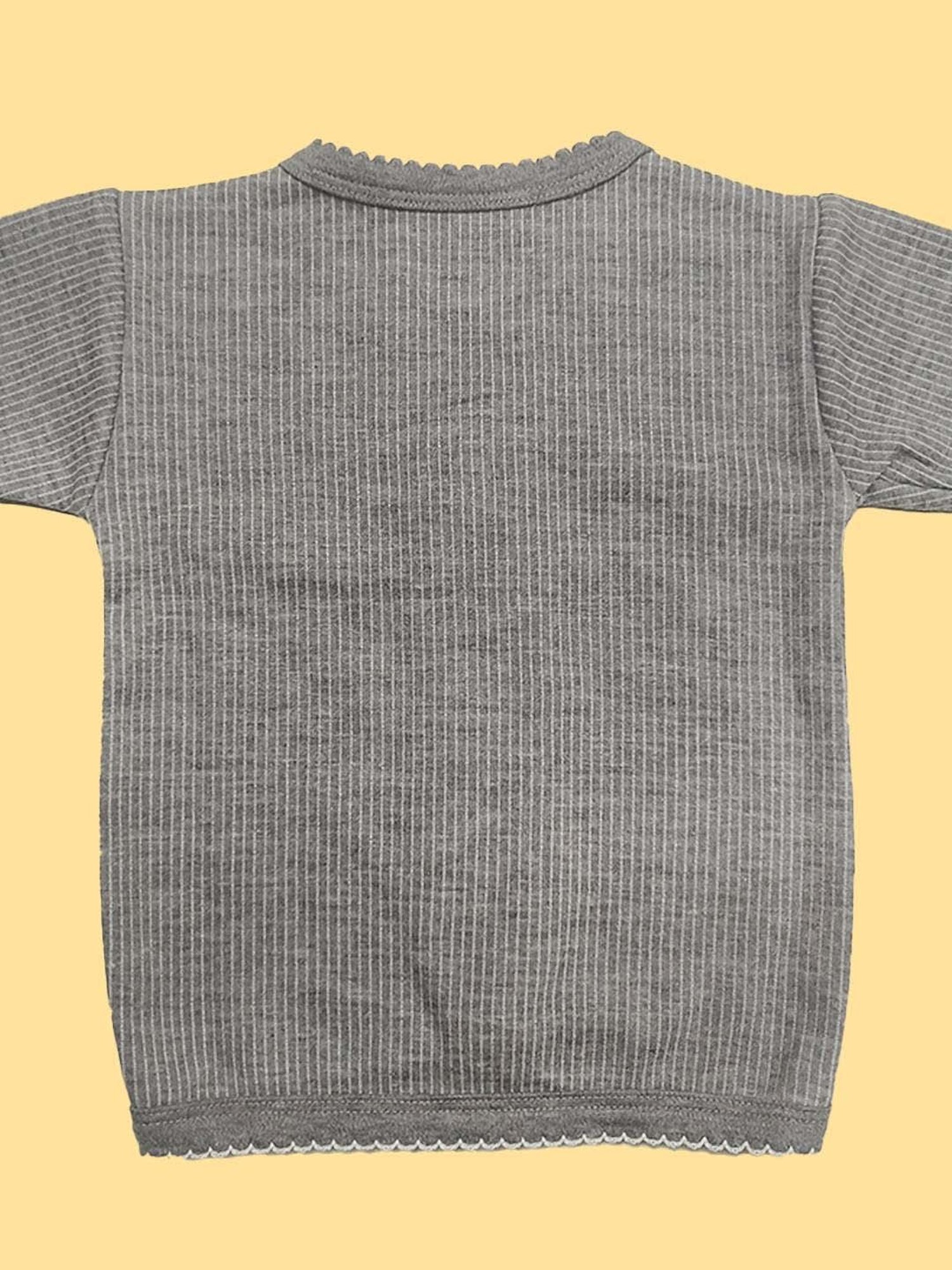 LUX Inferno Kids Grey & Blue Printed Full Sleeves Thermal Set(Pack of 2)