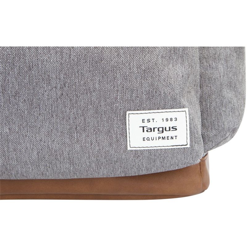 Targus Strata II TSB93604GL Carrying Case (Backpack) for 16" Notebook - Gray, Charcoal - Scratch Resistant Interior